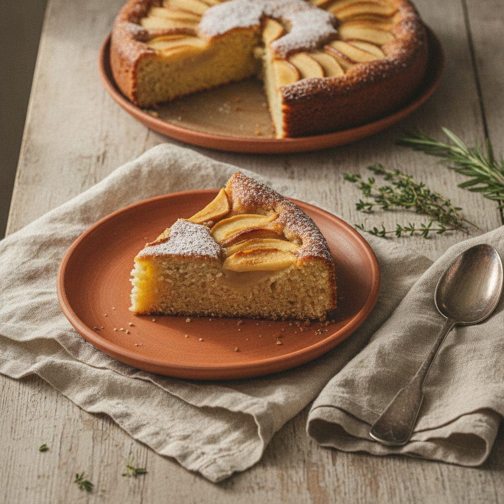Apfelkuchen sehr fein