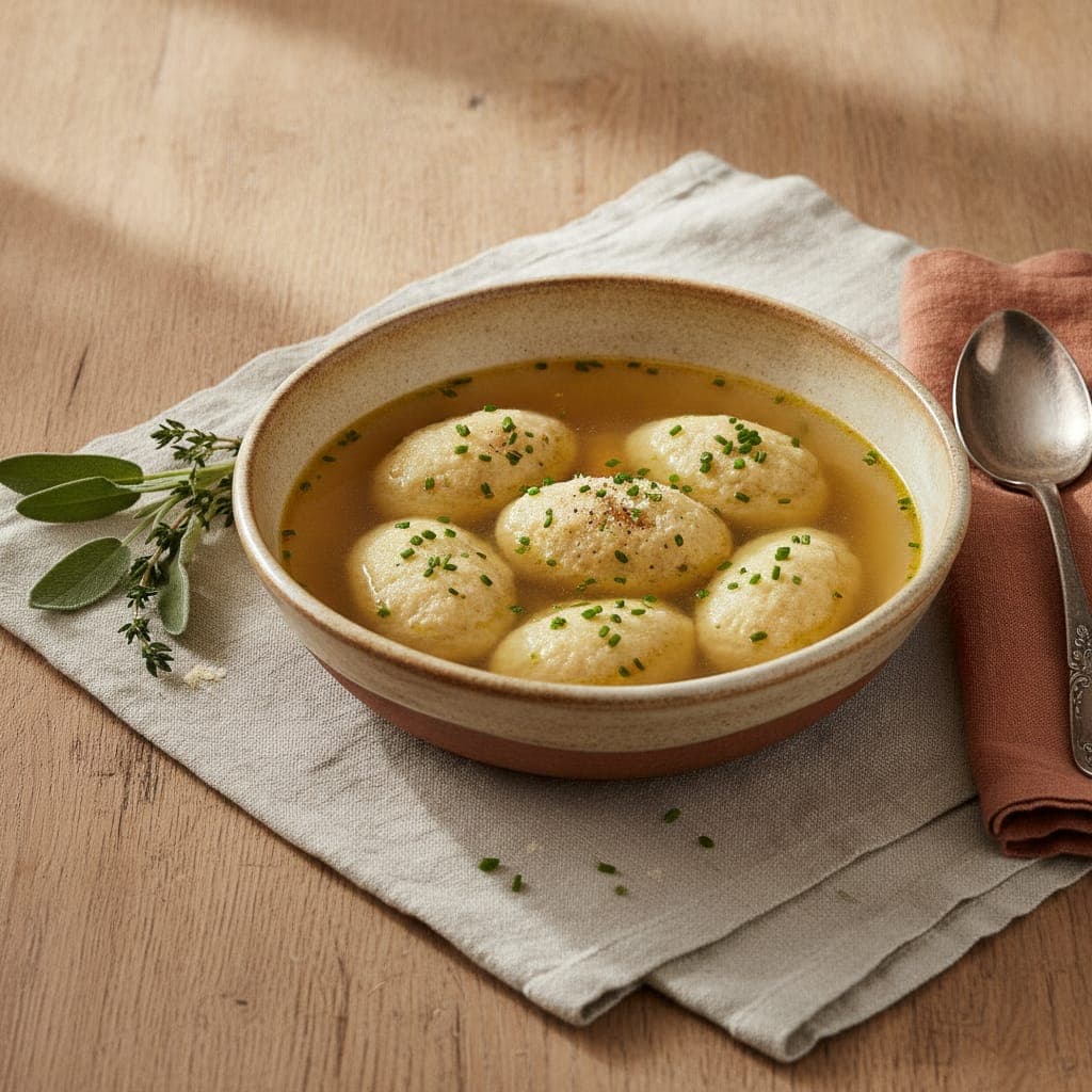 Grießnockerlsuppe