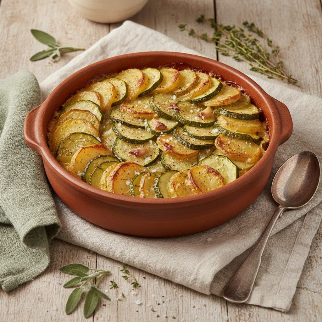 Kartoffel Zucchinigratin